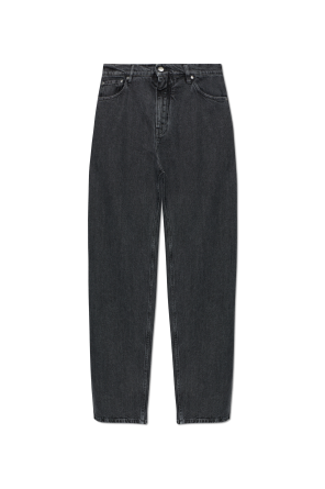 Straight-leg jeans