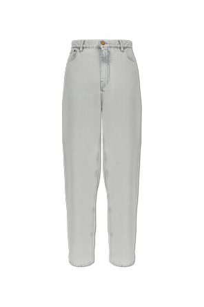 Straight-leg jeans