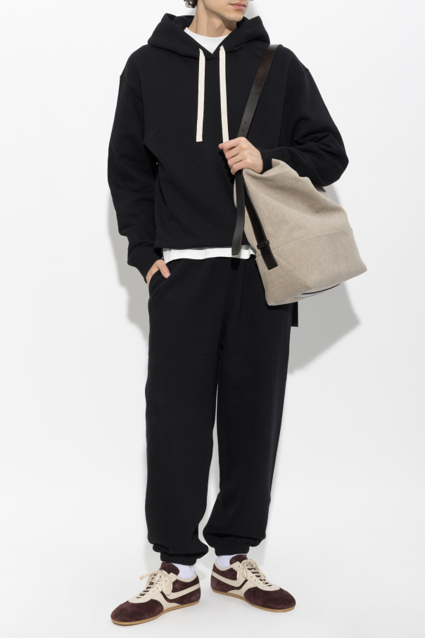 JIL SANDER Tepláky s potlačeným logom