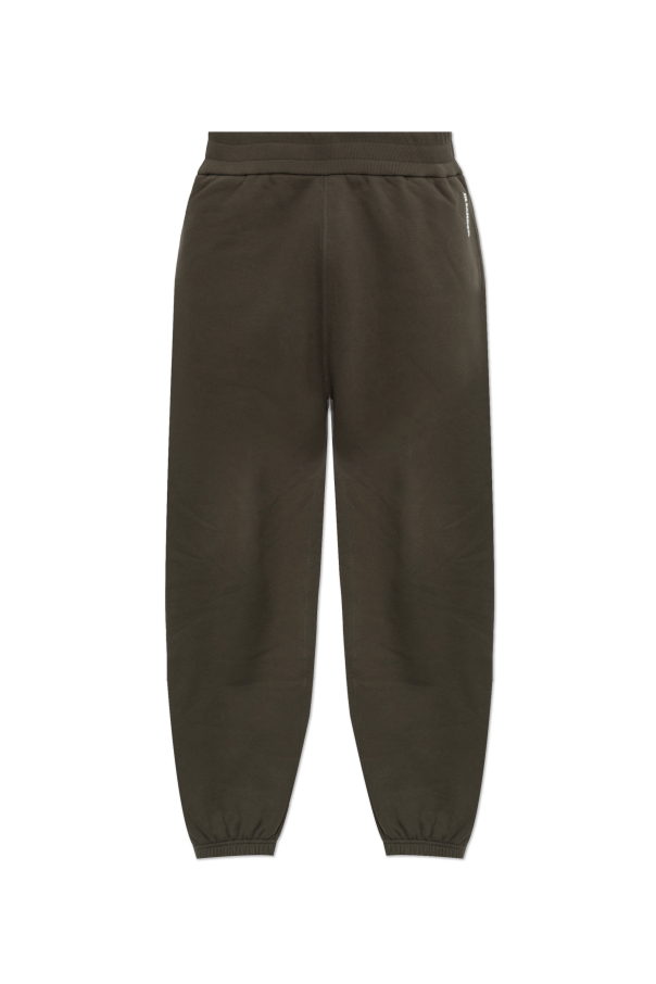 Sweatpants with printed logo od JIL SANDER