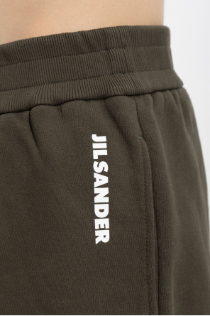 JIL SANDER Tepláky s potlačeným logom