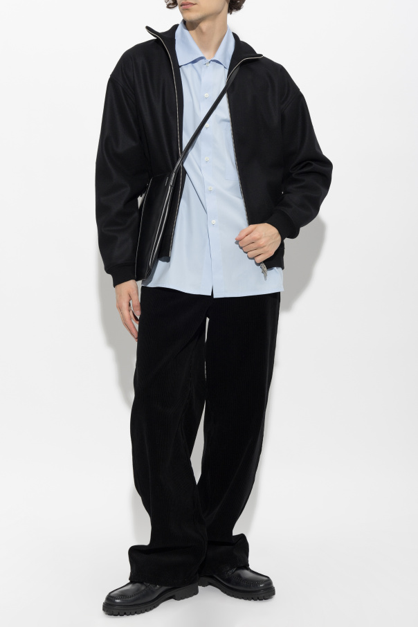 JIL SANDER Manšestrové nohavice