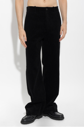 JIL SANDER Manšestrové nohavice