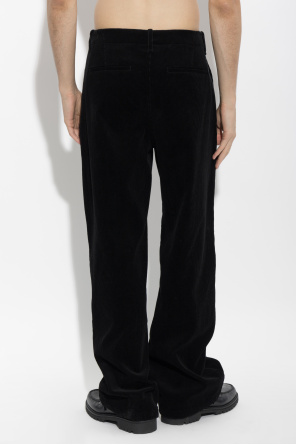 JIL SANDER Manšestrové nohavice