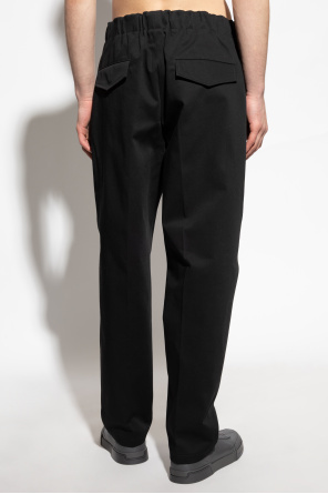 JIL SANDER Cotton trousers