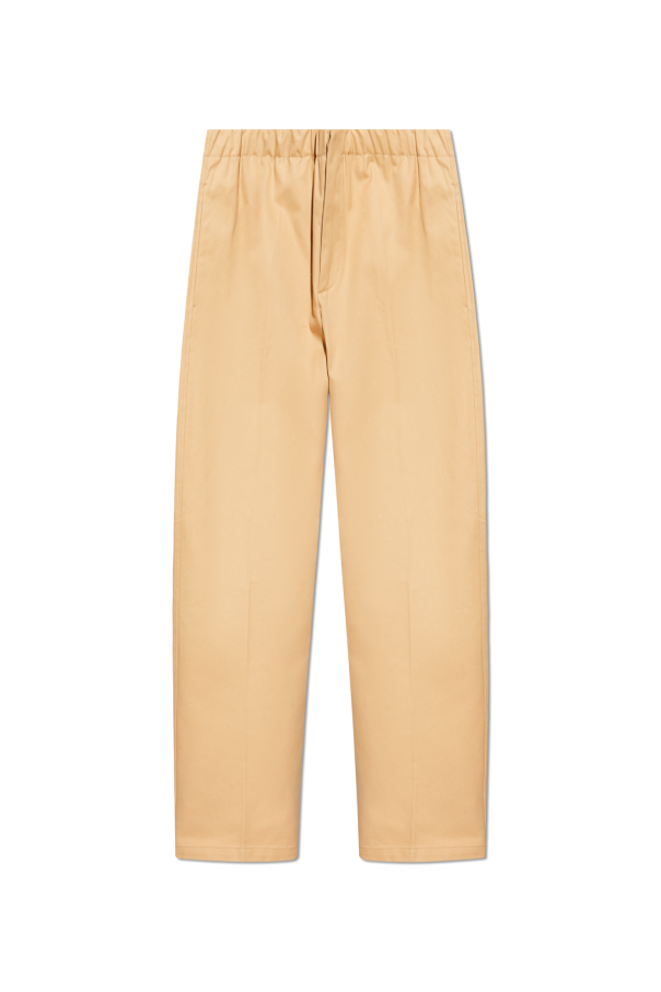 JIL SANDER Pantalones de algodón