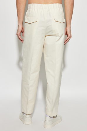 JIL SANDER Creased trousers