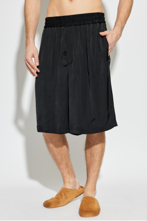 JIL SANDER Satinschorts
