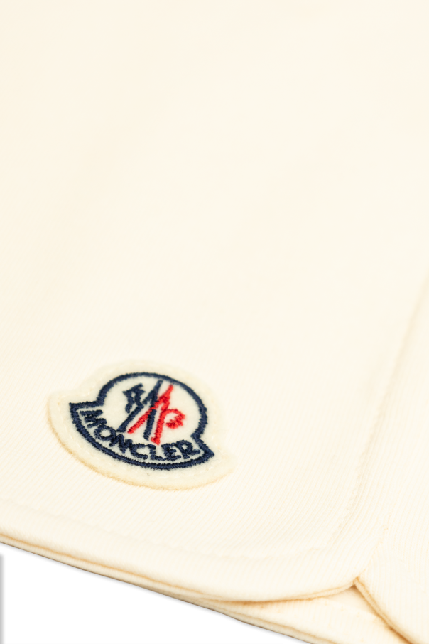 Moncler Enfant sportswear trousers with logo patch