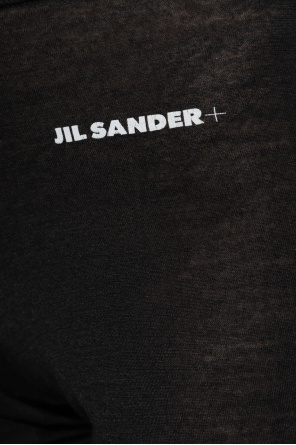 JIL SANDER+ Leggings with wool finish