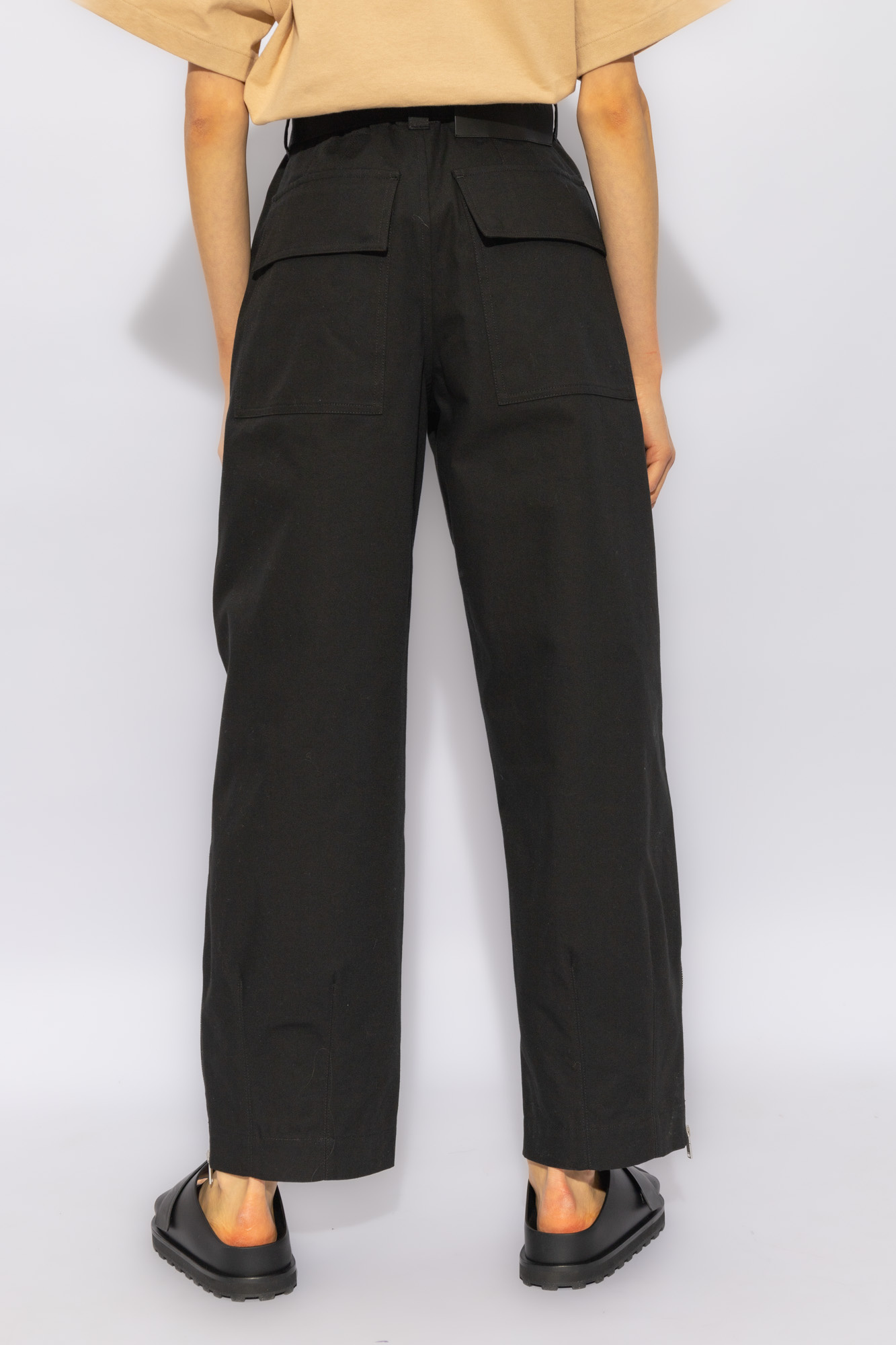 JIL SANDER+ Belted trousers