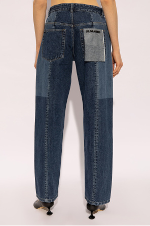 JIL SANDER+ Jeans with stitching