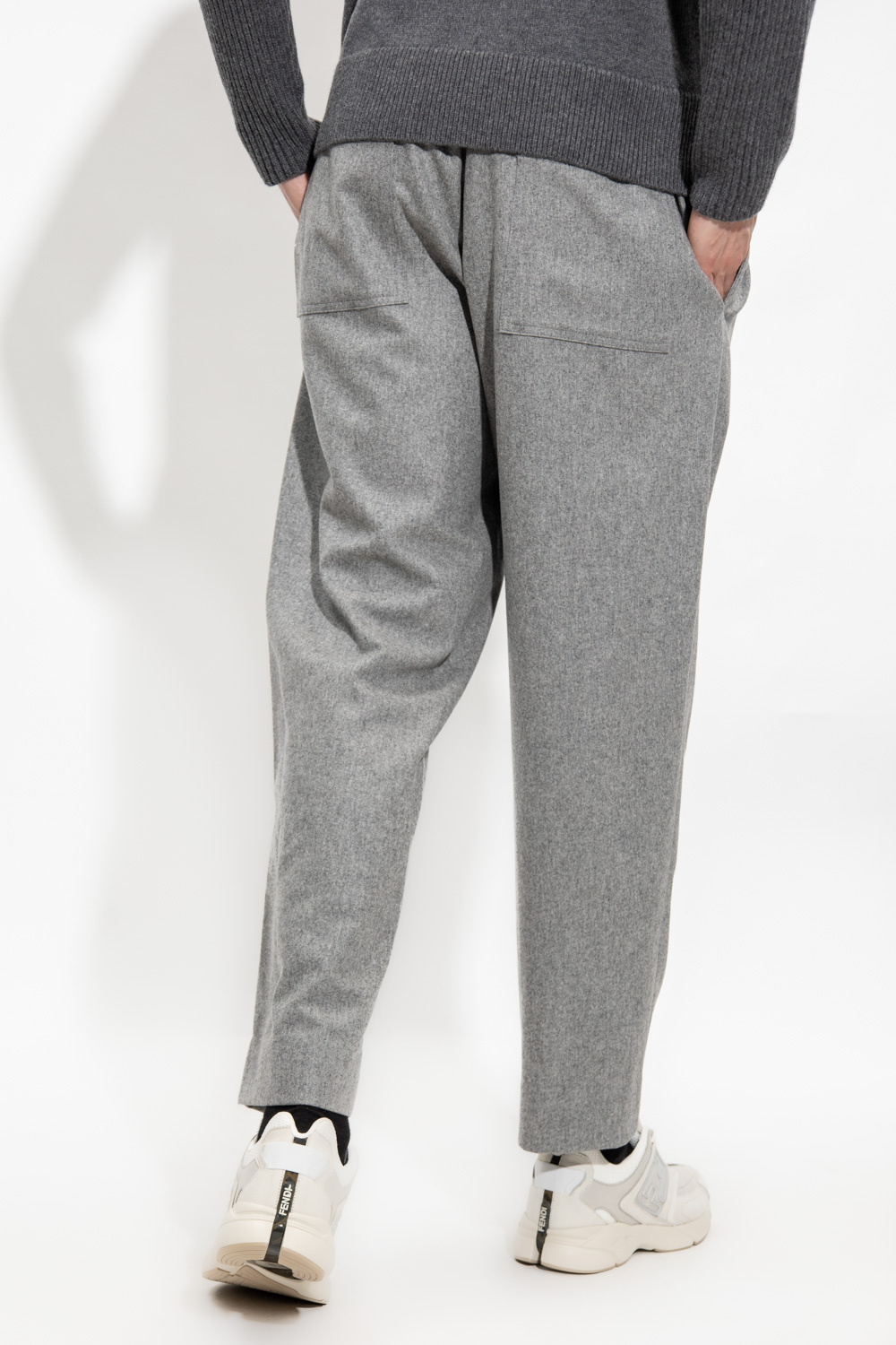 JIL SANDER+ Wool gloria trousers