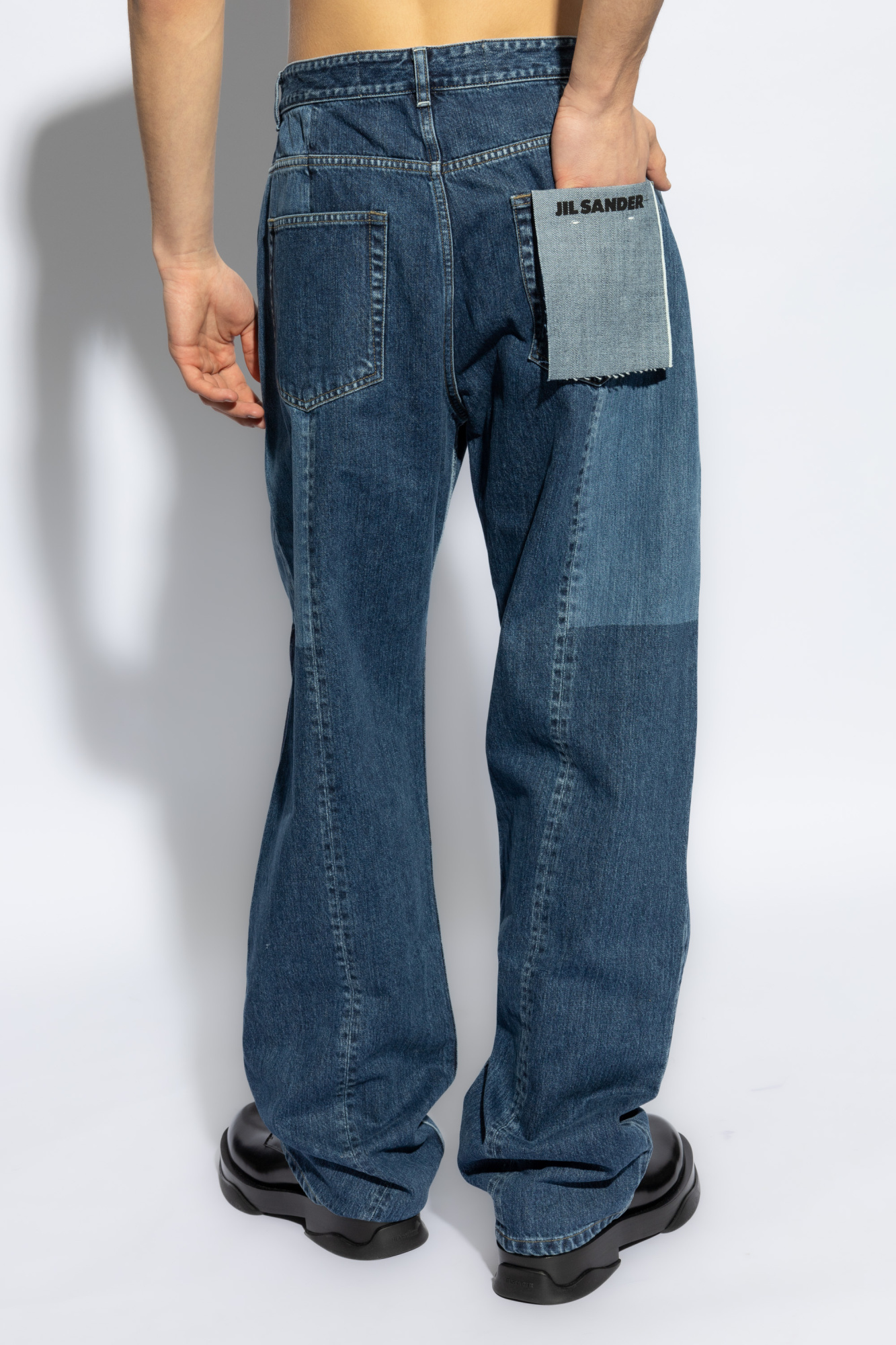 JIL SANDER+ Jeans with stitching