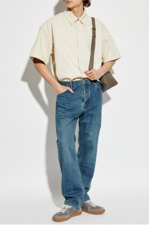 Jeans with logo od JIL SANDER+