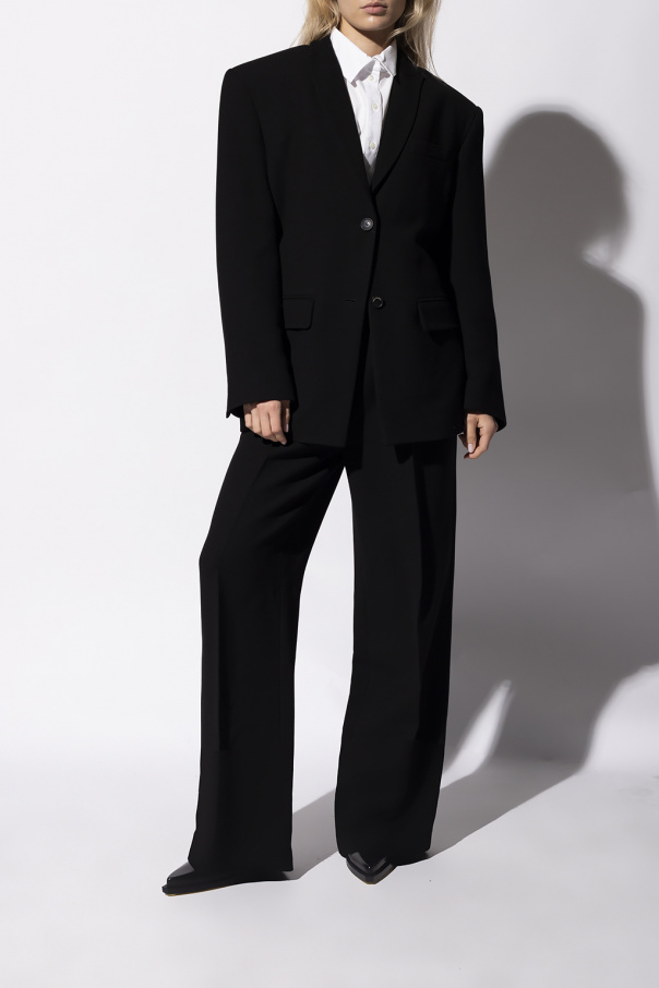 The Mannei ‘Jafr’ pleat-front trousers