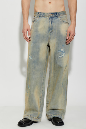Juun.J ‘vintage’-effect jeans