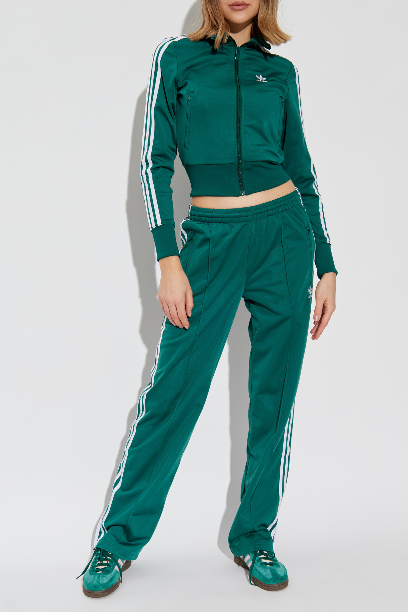 teal adidas sweatpants