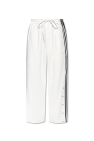 Y-3 cream Loose-fit pants