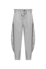 Y-3 GREY Loose-fit pants