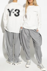 Y-3 GREY Loose-fit pants