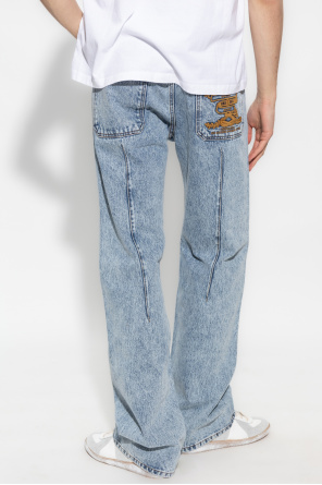 Y Project G-Star Enge Jeans mit hohem Bund in Schwarz