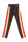 Fendi Kids Leggings with logo