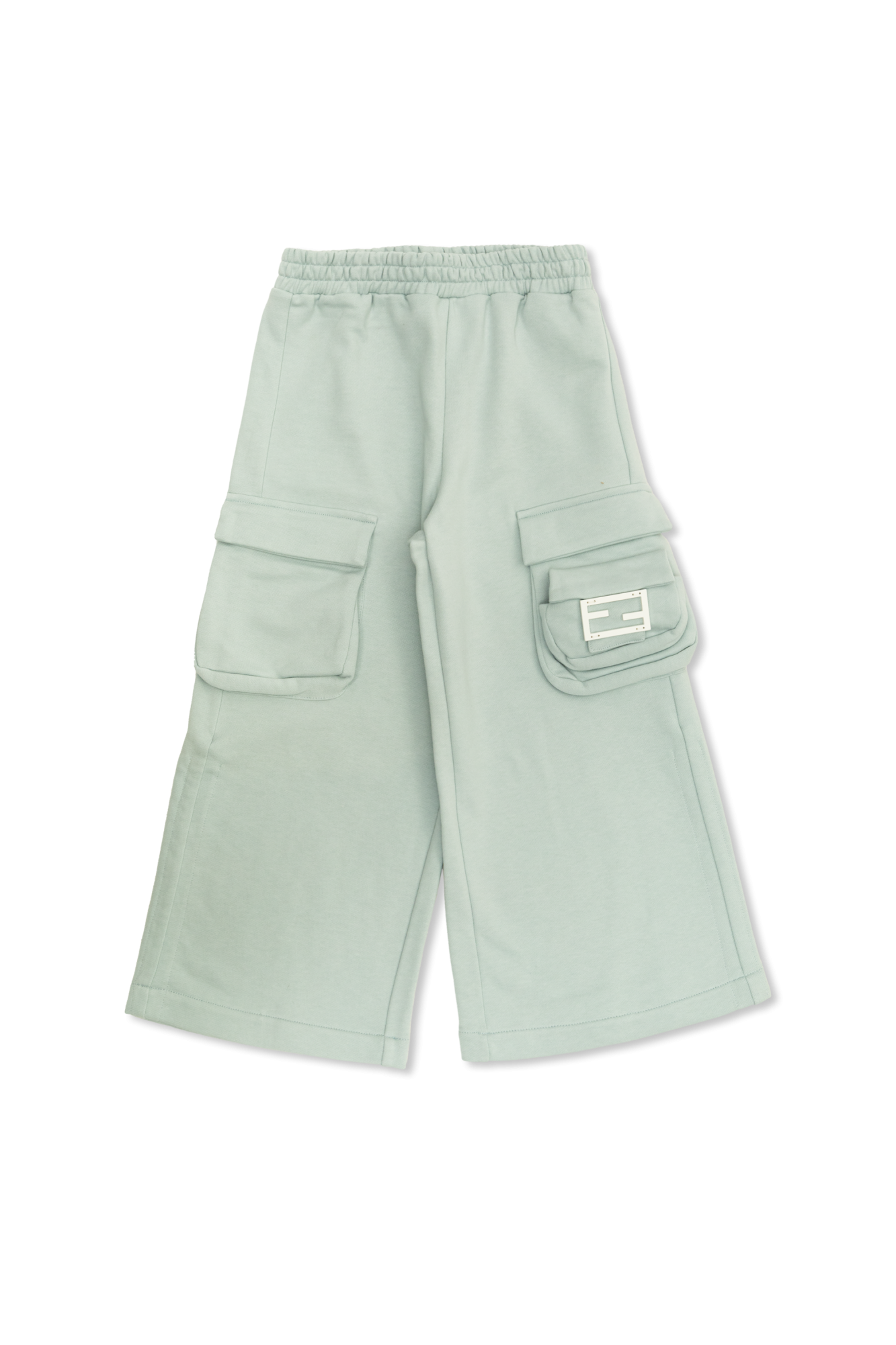 Fendi Kids Cotton trousers