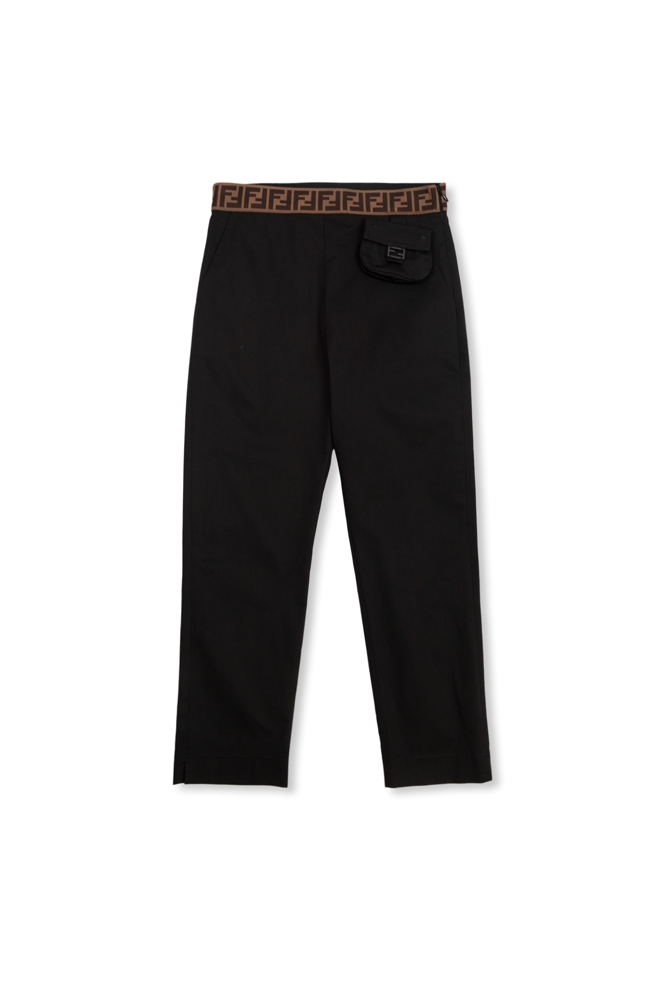 Fendi Kids Monogrammed trousers