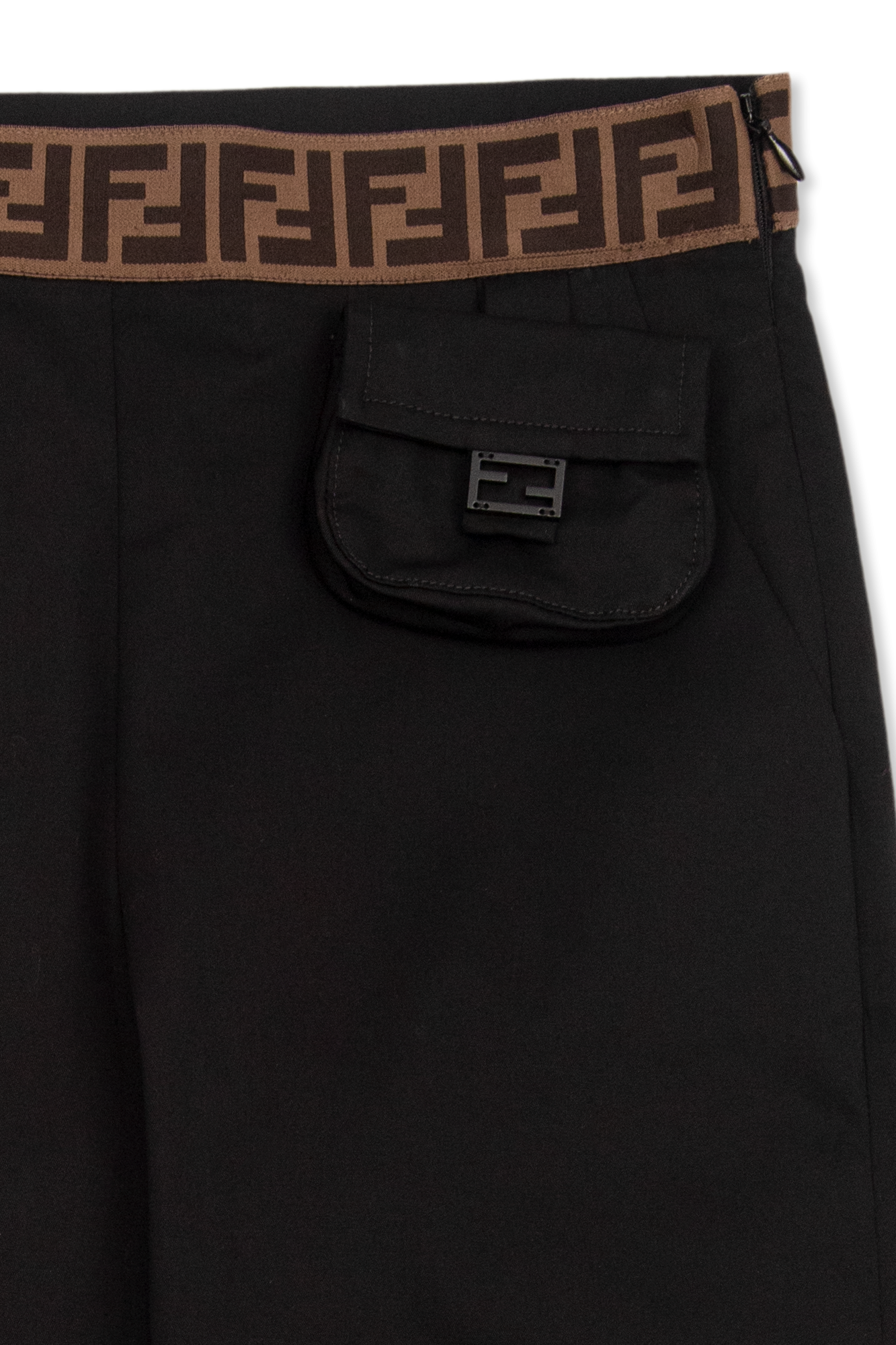 Fendi Kids Monogrammed trousers