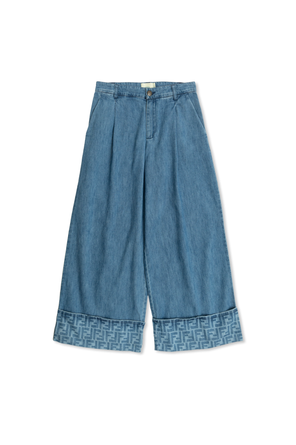 Wide-leg jeans, zdjęcie 1 Wide-leg jeans od Fendi Kids