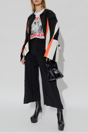Culottes with pockets od PALM ANGELS TRACK JACKET NAVY Homme Plus Broad Striped Panel Shirt