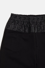 Fendi Kids BLACK Patterned sweatpants