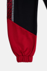 Fendi Kids BLACK Sweatpants with logo