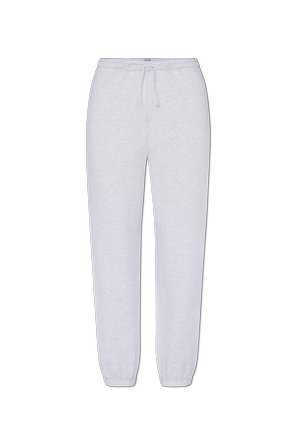 Sweatpants with cuffed legs