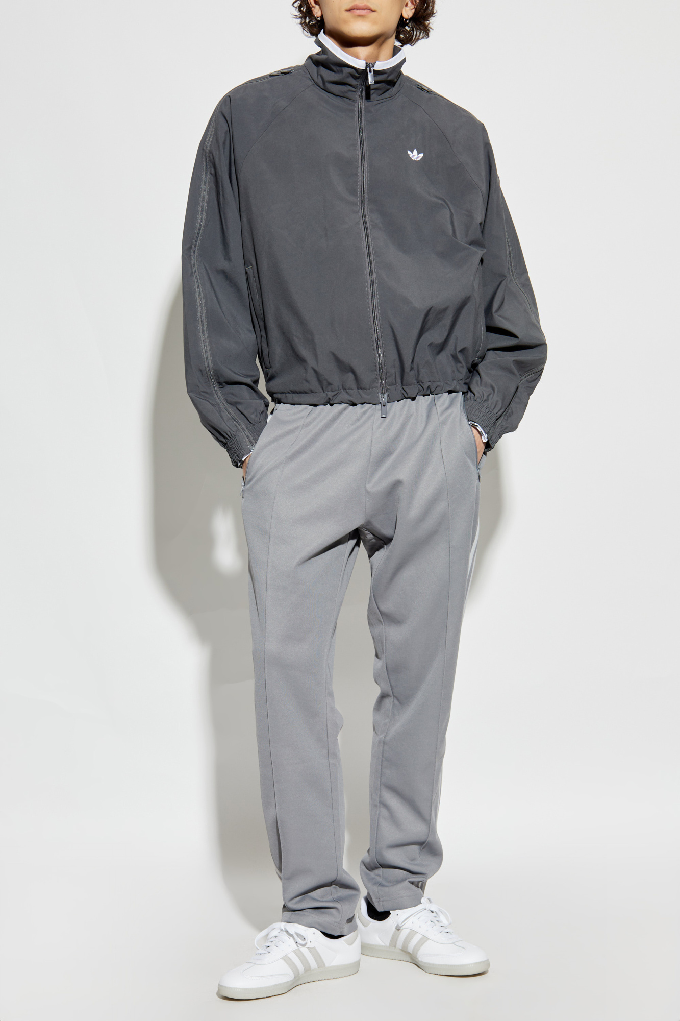 adidas windbreaker sweatpants