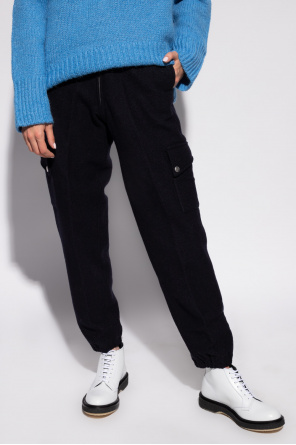 JIL SANDER+ High-waisted Plunge trousers