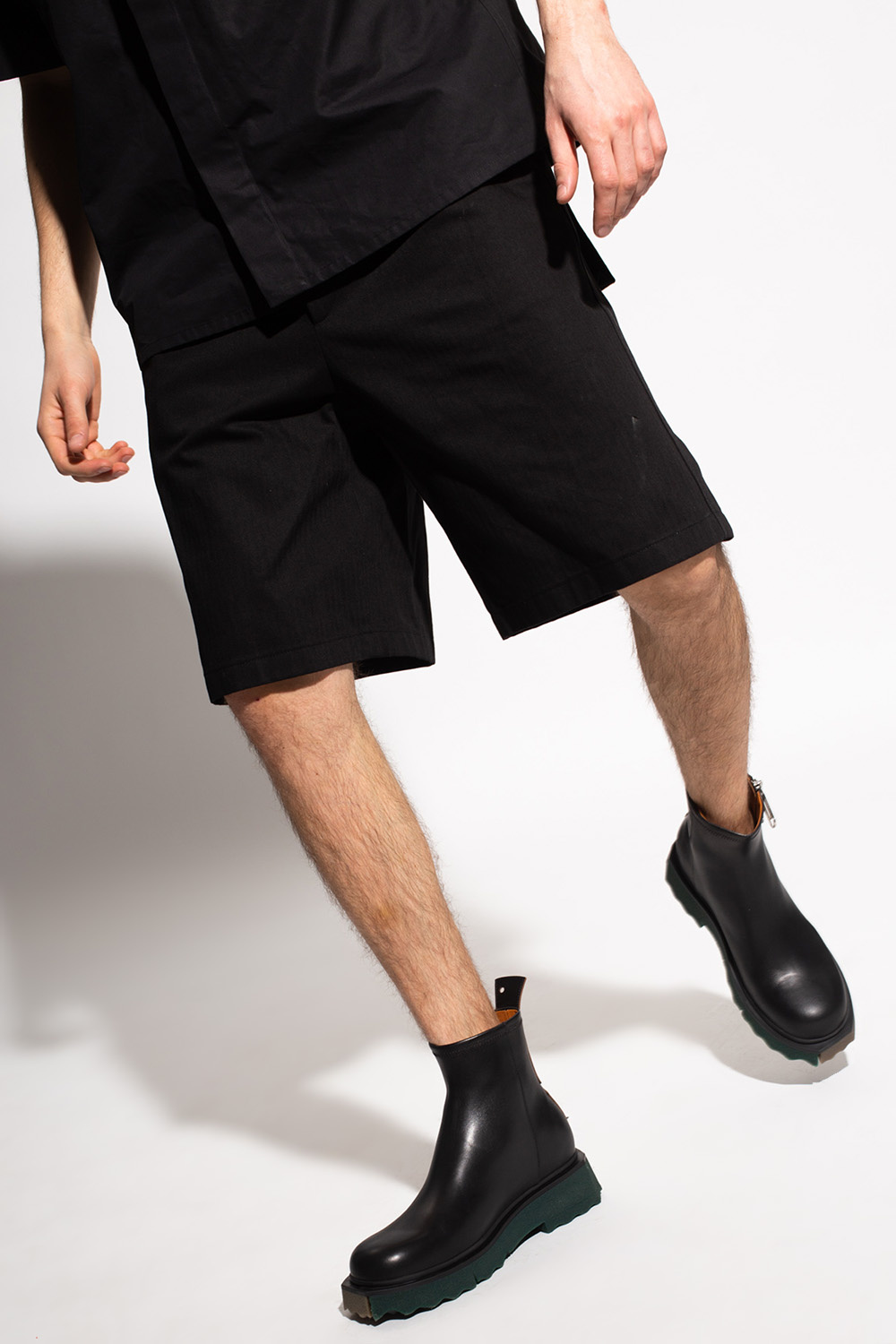 JIL SANDER+ Patched shorts