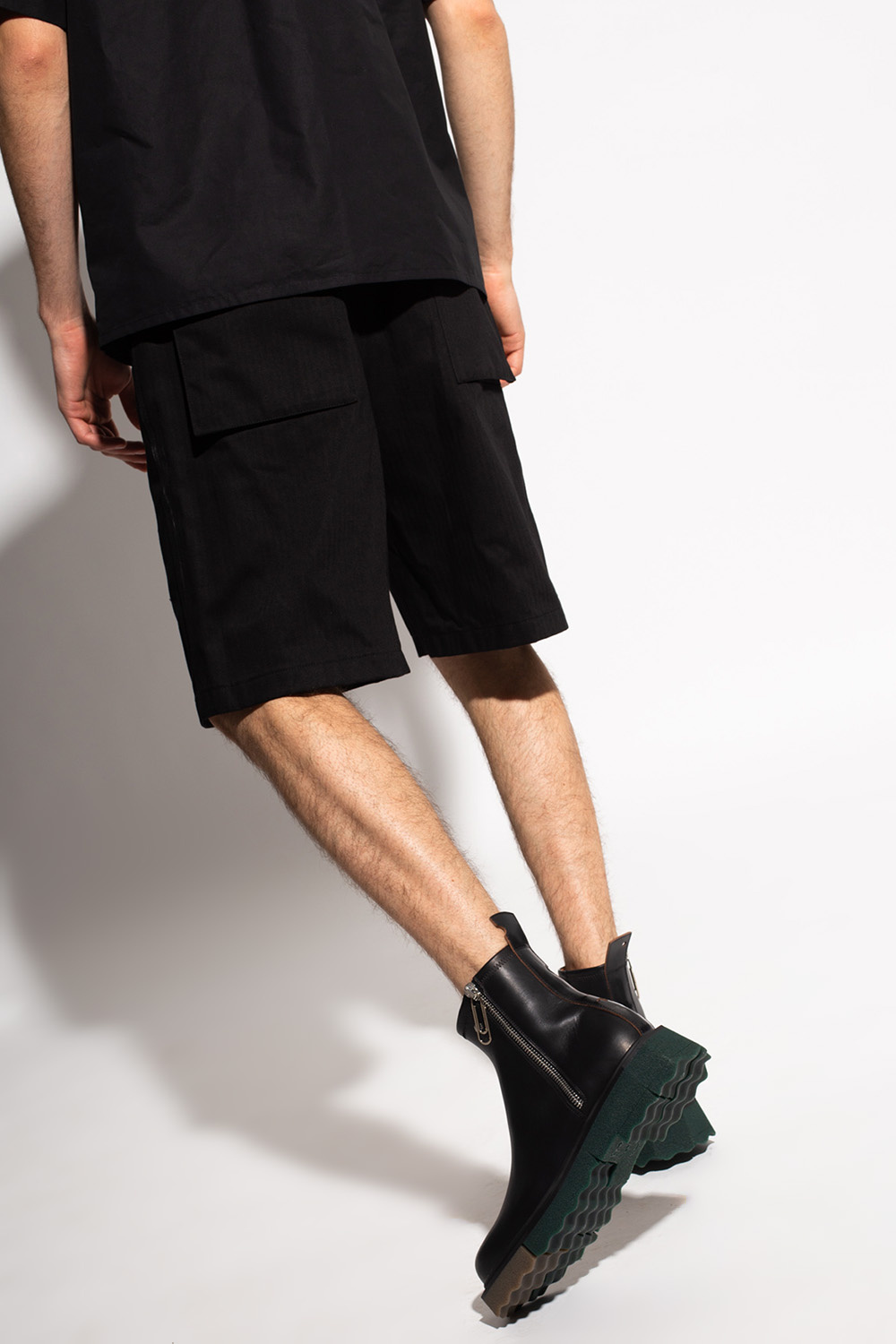 JIL SANDER+ Patched shorts