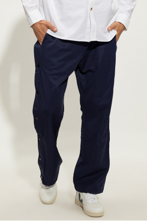JW Anderson polished Trousers with logo