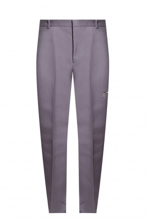 cotton trousers jil sander trousers