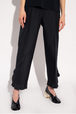 JIL SANDER Pleat-front trousers