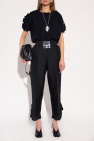 JIL SANDER distressed-front trousers