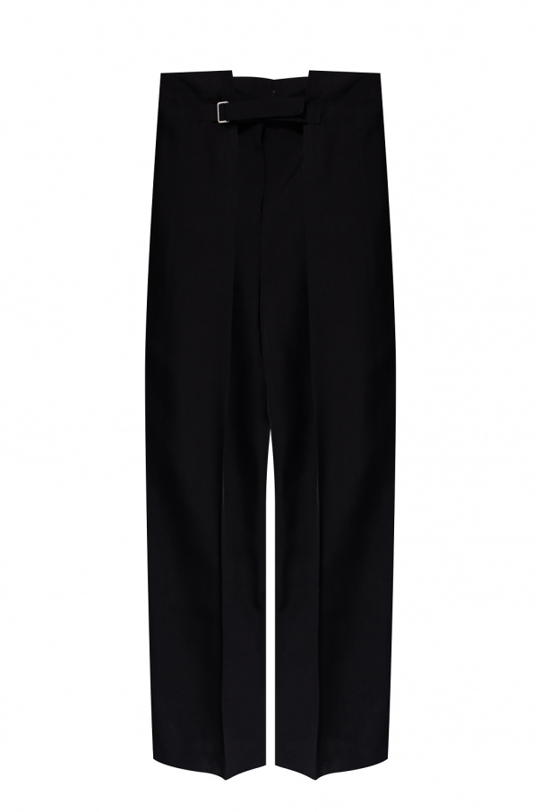 JIL SANDER Pleat-front rest trousers