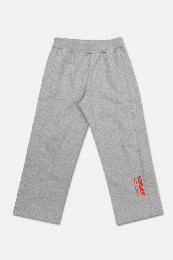 fendi Pre-Owned Kids Sweatpants with logo