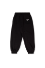 Fendi Kids BLACK Reversible trousers