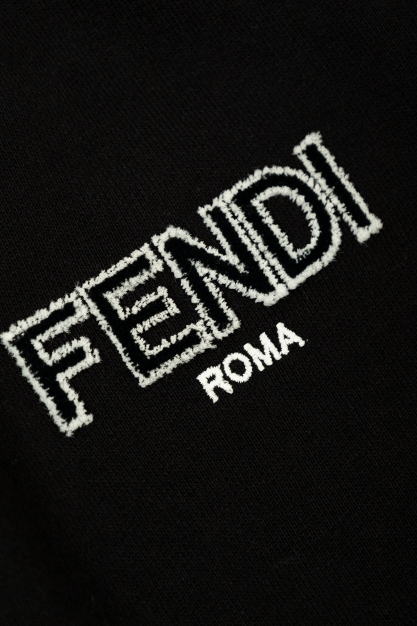 Fendi Kids Sweatpants with logo