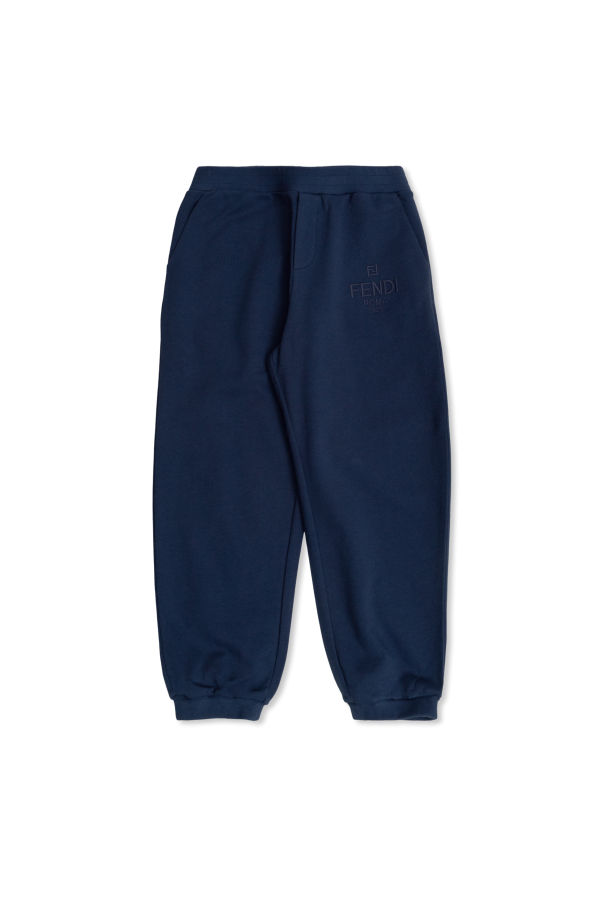 Sweatpants with embroidered logo, zdjęcie 1 Sweatpants with embroidered logo od Fendi Kids