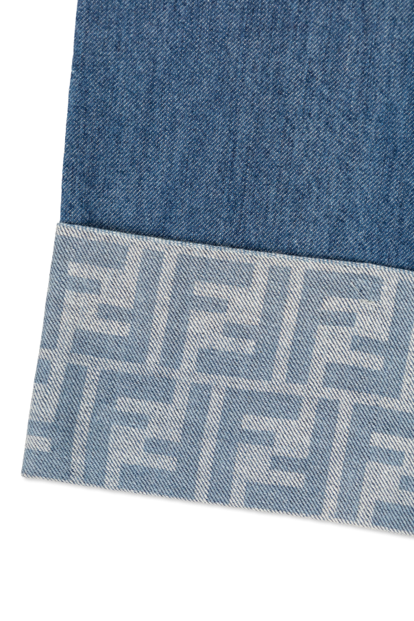 Fendi Kids Jeans mit weitem Bein