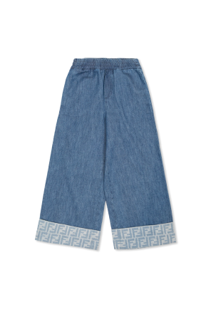 Jeans mit weitem Bein